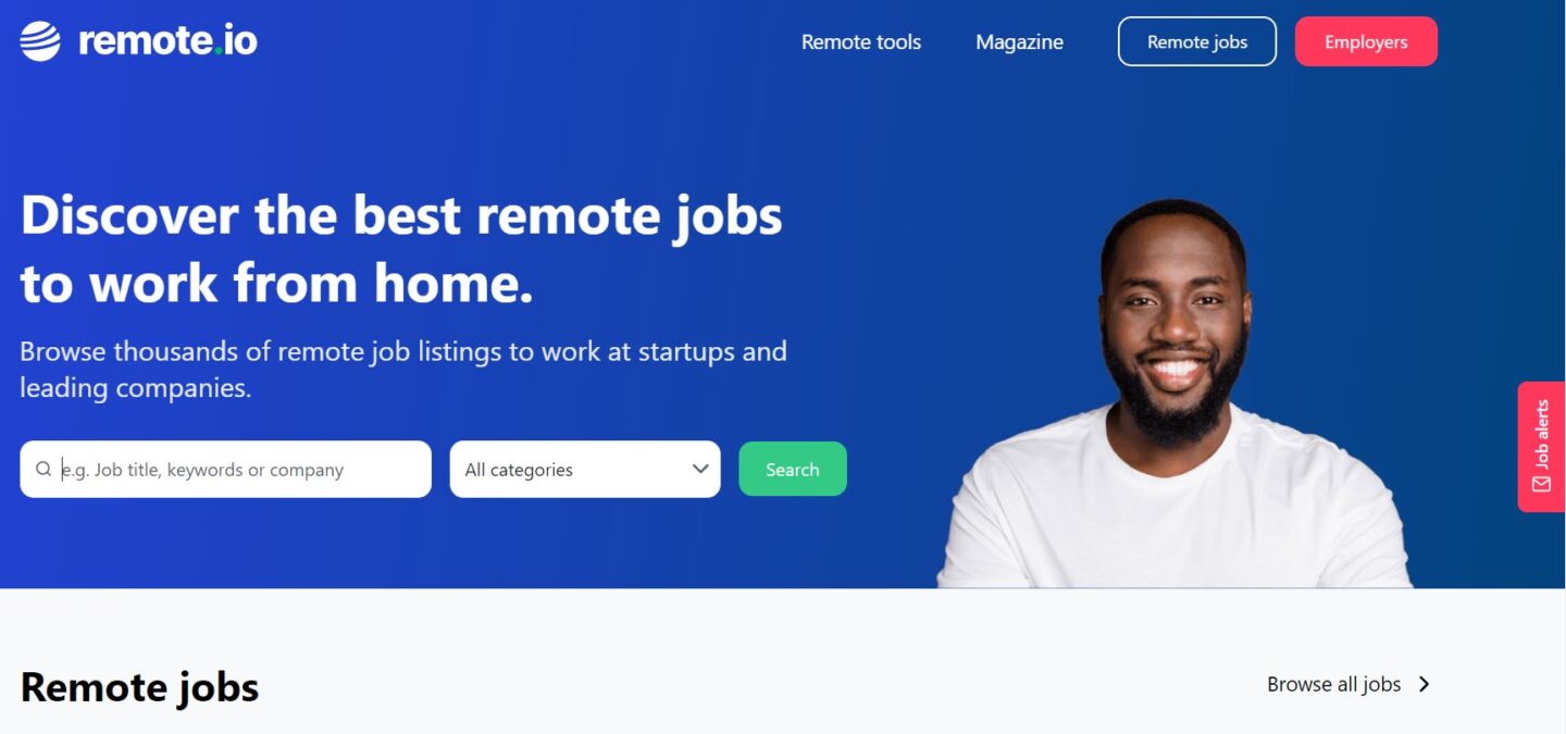 Work & earn money online remotely with Remote.io