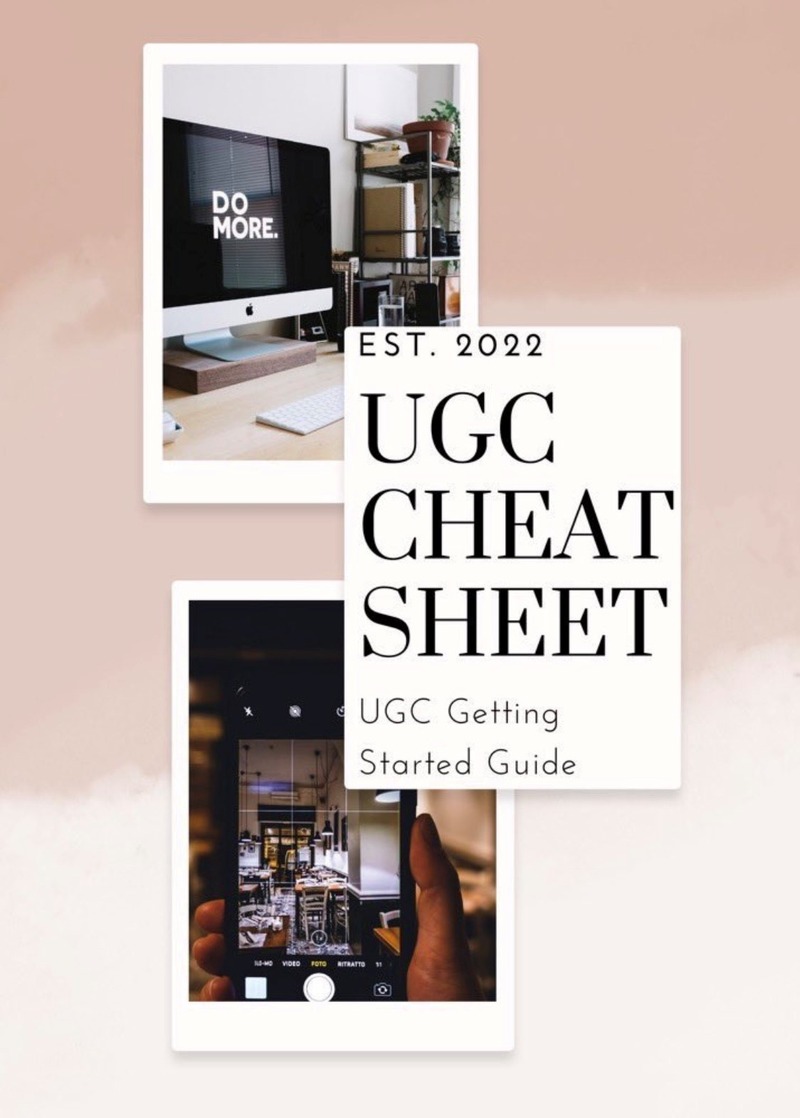 UGC Social Cheat Sheet