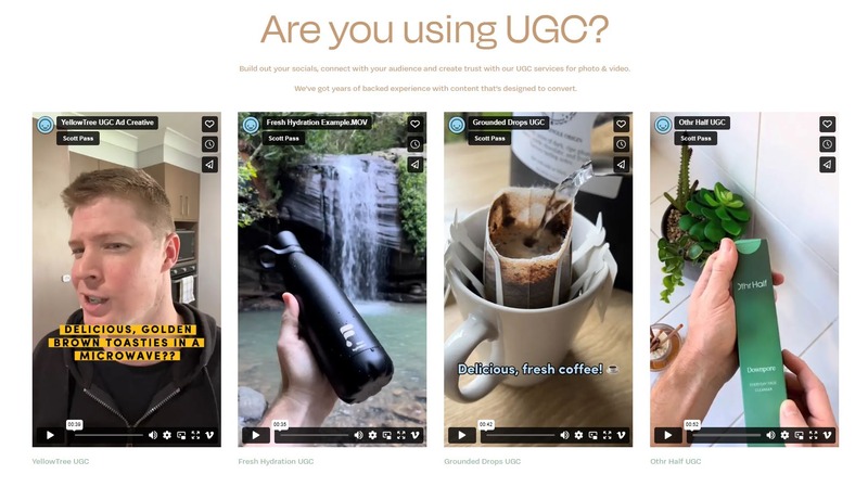 UGC Content Example