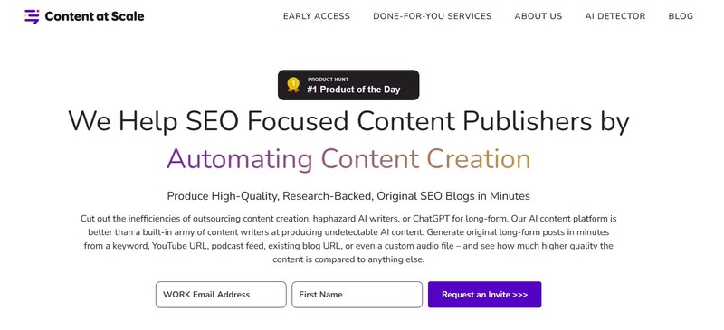 Content at Scale Review