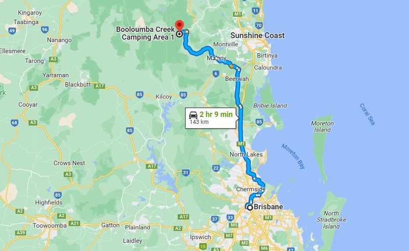 How to get to Booloumba Creek