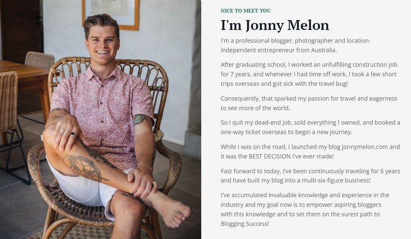 Jonny Melon Travel Blogger