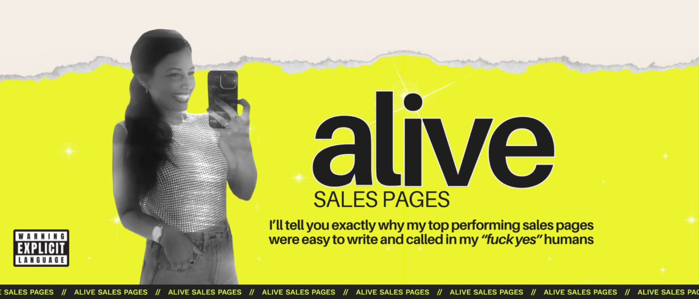 how to write a sales page that converts