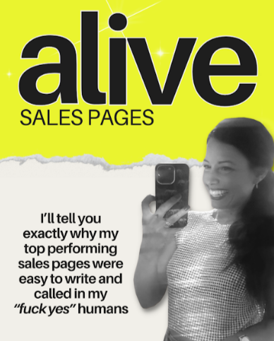 Alive Sales Pages