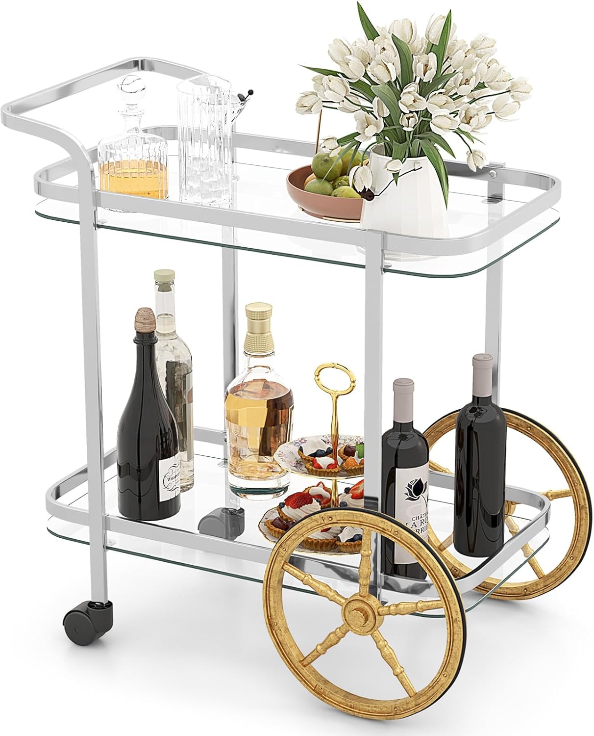 Retro Bar Cart