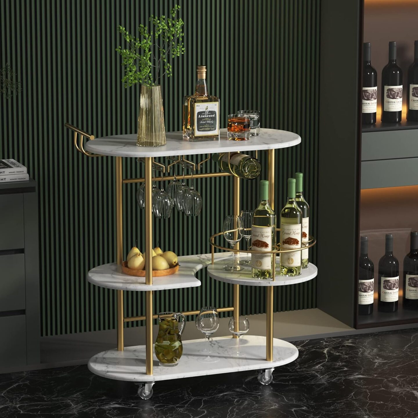 Luxe Bar Cart