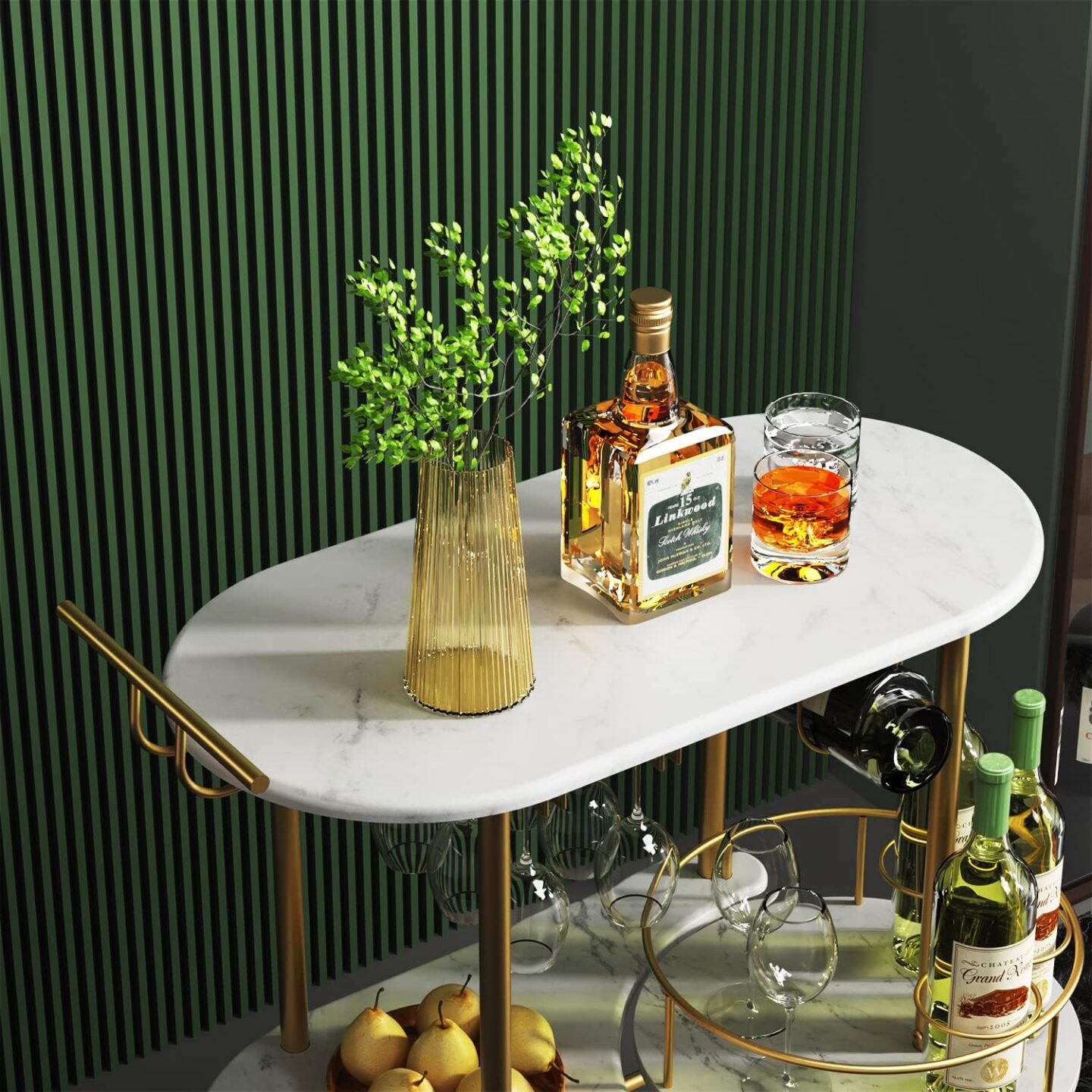 Luxe Bar Cart
