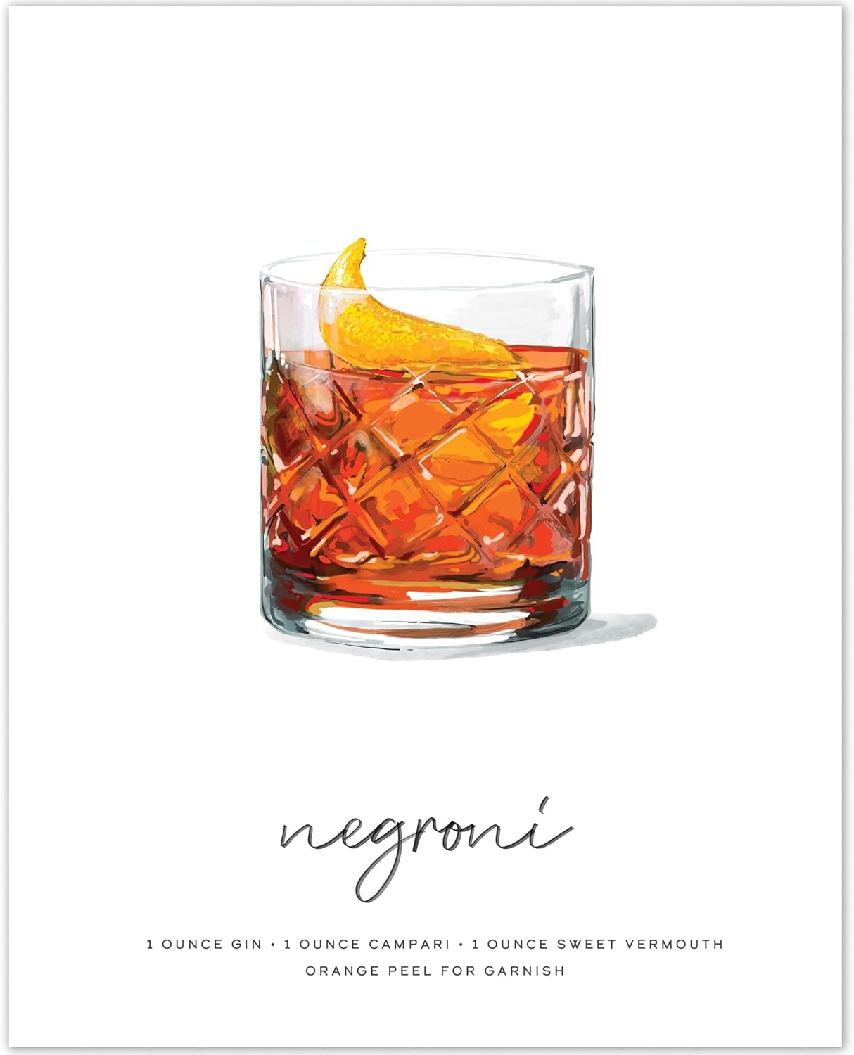 Negroni Art Print