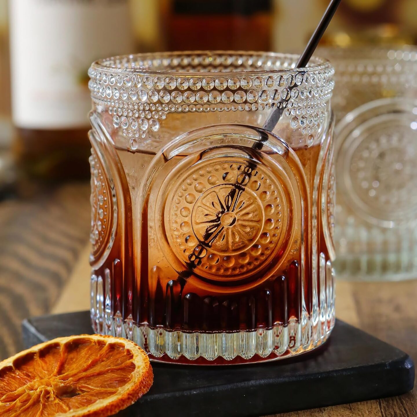Retro Glass Tumbler